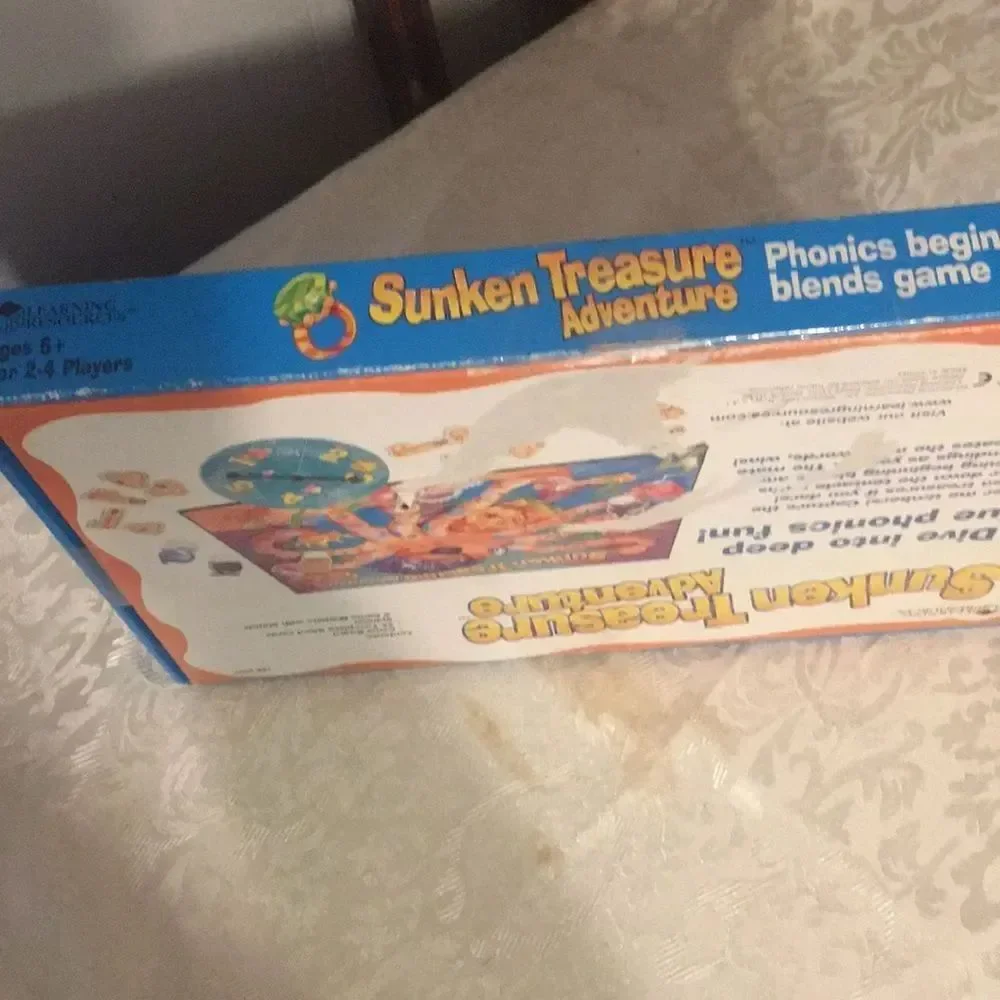Sunken Treasure Adventure Phonics Game - Orange
